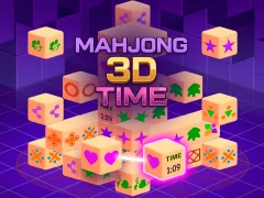 Игра Mahjong 3D Time онлајн