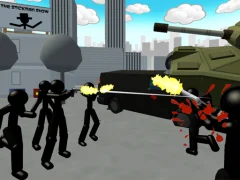 Игра Stickman City Shooting 3d онлајн