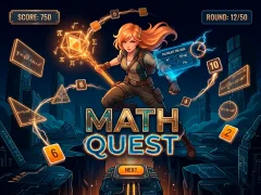 Игра MathQuest онлајн