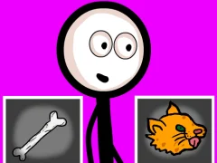 Игра Stickman Choosing actions онлајн