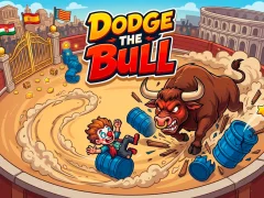 Игра Dodge the Bull онлајн