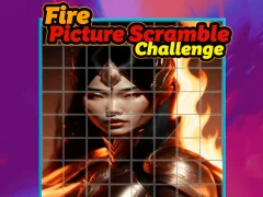 Игра Fire Picture Scramble Challenge онлајн