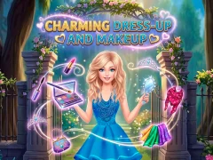 Игра Charming Dress-up and Makeup онлајн
