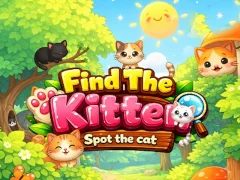 Игра Find the Kitten Spot the Cat онлајн