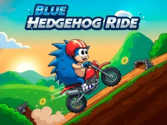 Игра Blue Hedgehog Ride онлајн