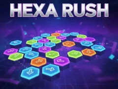 Игра Hexa Rush онлајн