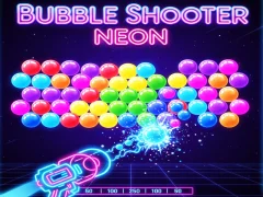 Игра Bubble Shooter Neon онлајн