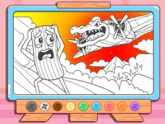 Игра Coloring Book: Bombardino Crocodilo онлајн
