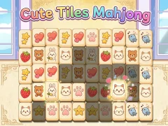 Игра Cute Tiles Mahjong онлајн