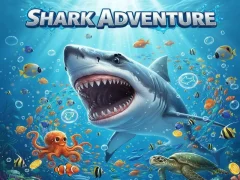 Игра Shark Adventure онлајн