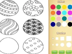 Игра Easter Eggs Coloring Book for Kids онлајн