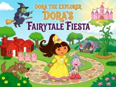 Игра Dora The explorer Dora's Fairytale Fiesta онлајн