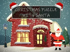 Игра Christmas Puzzle With Santa онлајн