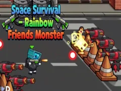 Игра Space Survival - Rainbow Friends Monster онлајн