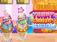 Игра Yummy Churros Ice Cream онлајн