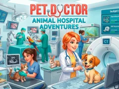 Игра Pet Doctor Animal Hospital Adventure онлајн