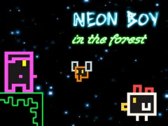 Игра Neon Boy in the forest онлајн