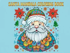 Игра Santa Mandala Coloring Pages онлајн