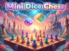Игра Mini Dice Chess онлајн