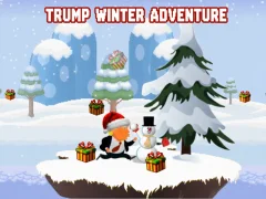 Игра Trump Winter Adventure онлајн