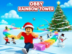 Игра Obby Rainbow Tower онлајн