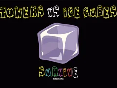 Игра Towers vs Ice Cubes онлајн