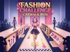 Игра Fashion Challenge: Catwalk Run онлајн