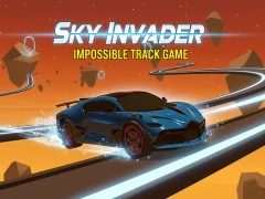 Игра Sky Invader Impossible Track Game онлајн