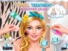 Игра Pimple Treatment Makeover Salon онлајн