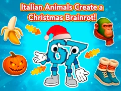 Игра Italian Animals Create a Christmas Brainrot! онлајн