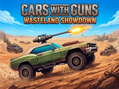 Игра Cars with Guns: Wasteland Showdown онлајн