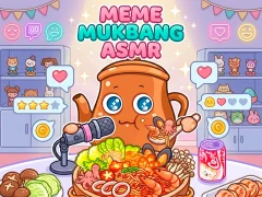 Игра Meme Mukbang ASMR Game онлајн