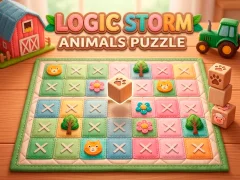 Игра Logic Storm: Animals Puzzle онлајн
