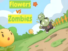 Игра Flowers vs Zombies онлајн