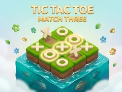 Игра Tic Tac Toe: Match Three онлајн
