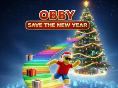 Игра Obby Save the New Year онлајн
