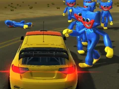 Игра Huggy Wuggy Road онлајн