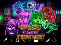 Игра Sprunki Raddy Treatment онлајн