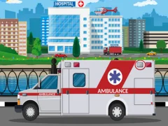 Игра Ambulance Trucks Differences онлајн