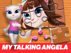Игра My Talking Angela Jigsaw Puzzle онлајн