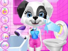 Игра Lucy Dog Care онлајн