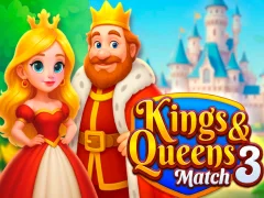 Игра Kings and Queens Match 3 онлајн