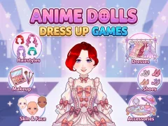 Игра Anime Dolls Dress Up Games онлајн