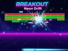Игра Breakout Neon Drift онлајн