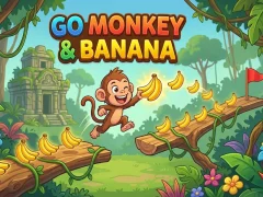 Игра Go monkey & Banana онлајн