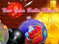 Игра New Year Balls Merge онлајн