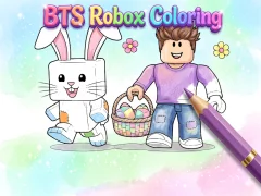 Игра BTS Roblox Coloring онлајн