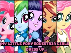 Игра My Little Pony Equestria Girls dress up онлајн