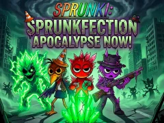 Игра Sprunki: Sprunkfection Apocalypse Now! онлајн