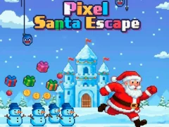Игра Pixel Santa Escape онлајн